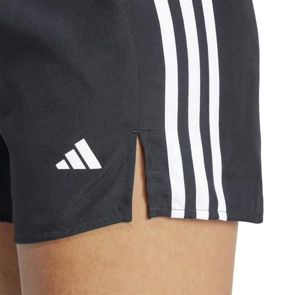 Adidas Womens/Ladies High Waist Running Shorts - Black - 
