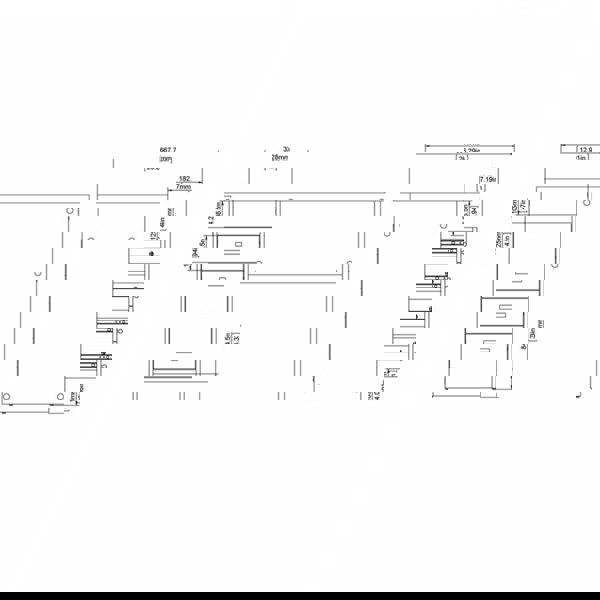 Furniture To Go Function Plus 4 Drawer Desk in Oak