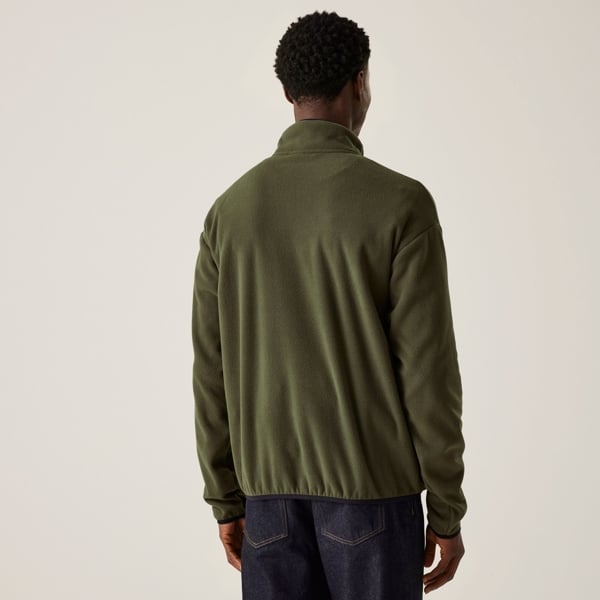 Regatta Mens Frankie Full Zip Fleece Jacket - Dark Khaki