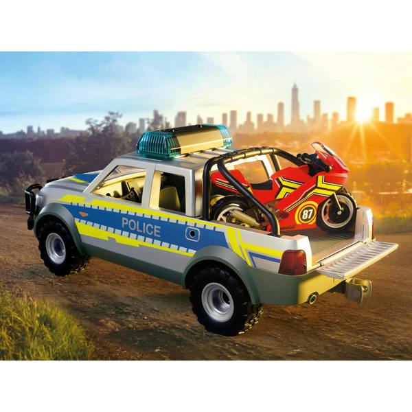 Playmobil Police Chase with Pick-Up Truck - 71875 Playset