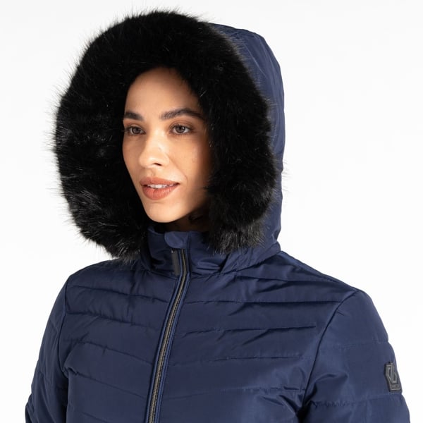 Dare 2B Women's Striking IV Mid Length Padded Jacket - Peacoat