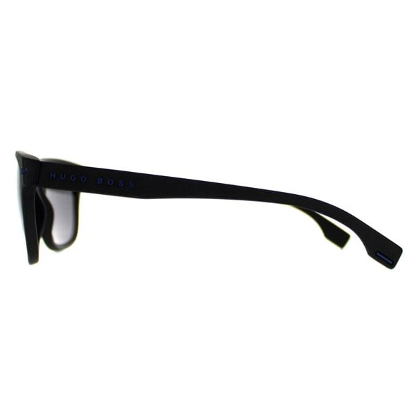 Hugo Boss Sunglasses BOSS 1322/S 0VK M9 Matte Black Blue Grey Polarized