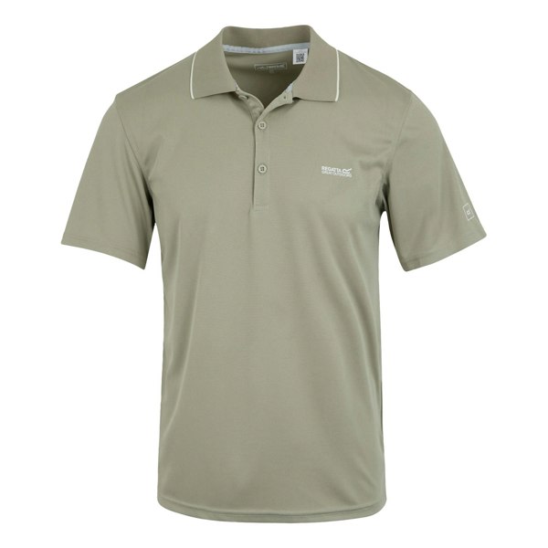 Regatta Mens Maverick V Active Polo Shirt - Golden Sand