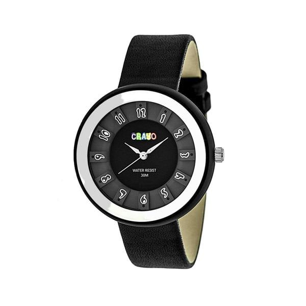 Crayo Celebration Unisex Watch - Black - CRACR3401