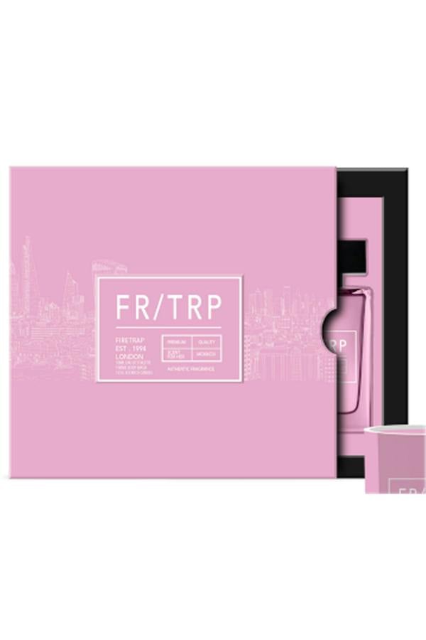 Firetrap Her Eau de Toilette Spray 50ml Body Wash 100ml, Scented Candle 160g Firetrap