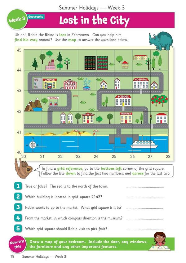 KS2 Summer Holidays Activity Workbook Bundle – for kids between Year 3 and Year 4 (Ages 7-8) CGP
