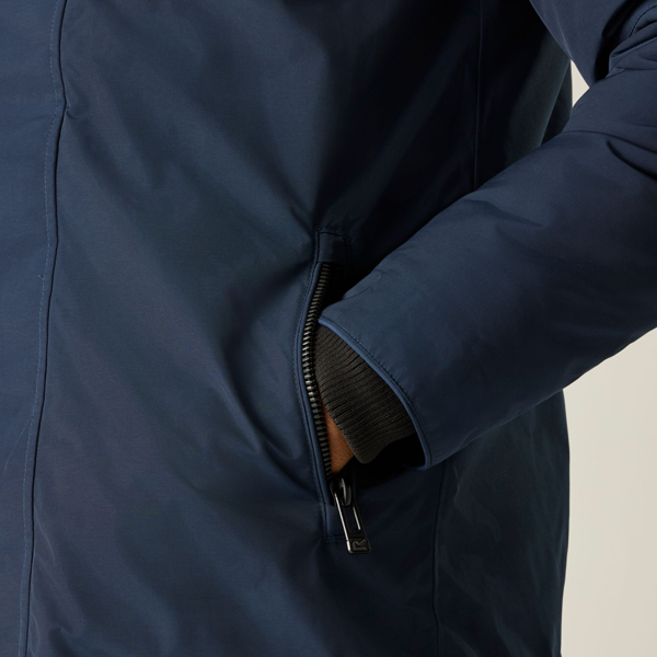Regatta Mens Eamont Insulated Waterproof Jacket - Navy/Black