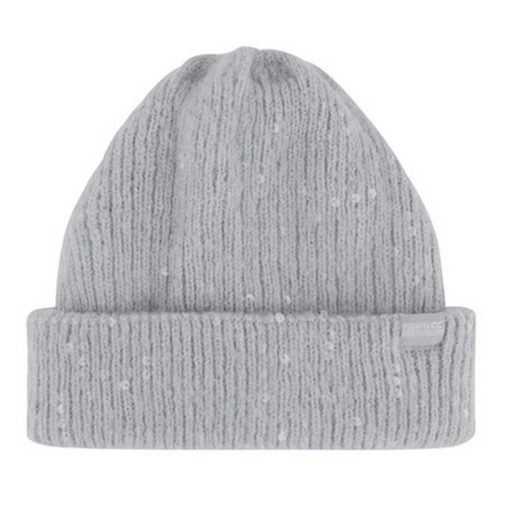 Regatta Womens Lorelai Beanie - Silver Grey - Silver Grey - One Size - 85% Polyester/8% Wool/7% Acrylic
