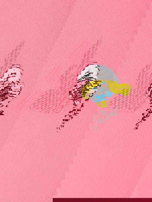 Emporio Armani Girls Zip Up Top in Pink