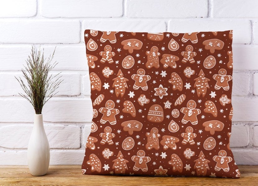 Warren Reed Gingerbread Cookies Cushions