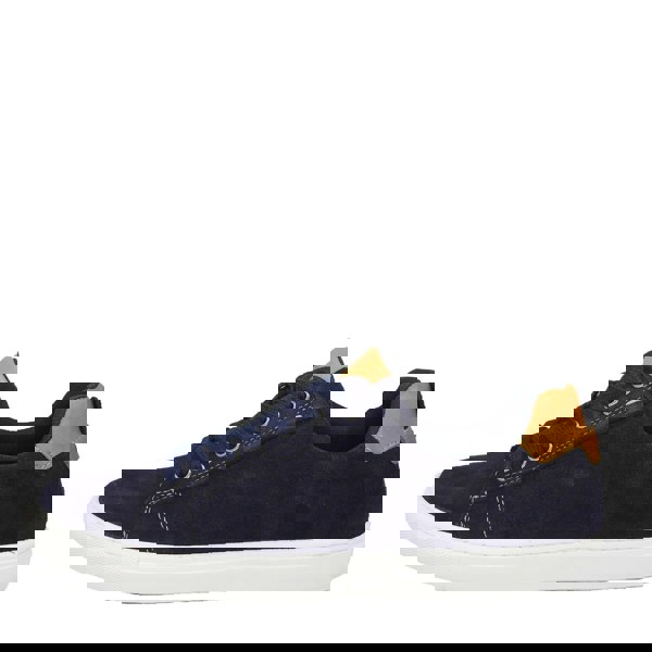 HX London Romford Suede Smart Casual Lace Up Trainers