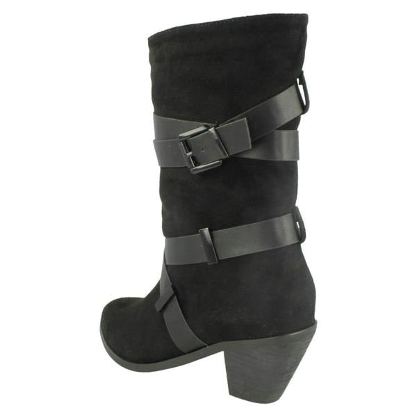 Spot On Ladies Spot On Mid Calf Boots
