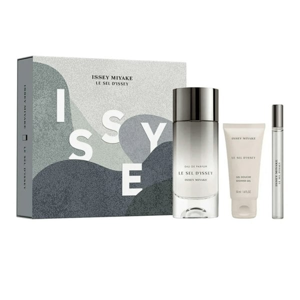 Issey Miyake Men's Aftershave Issey Miyake Le Sel D'Issey Eau de Parfum Men's Aftershave Gift Set (100ml + 50ml Shower Gel + 10ml)