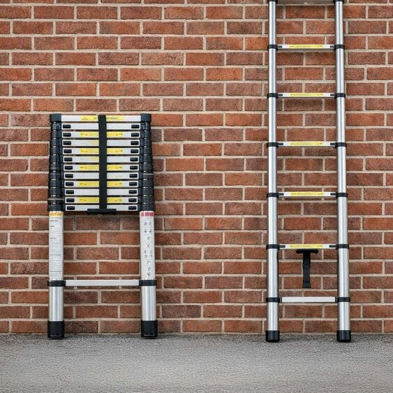 Neo 4.6M Extendable Steel Foldable Telescopic Ladder