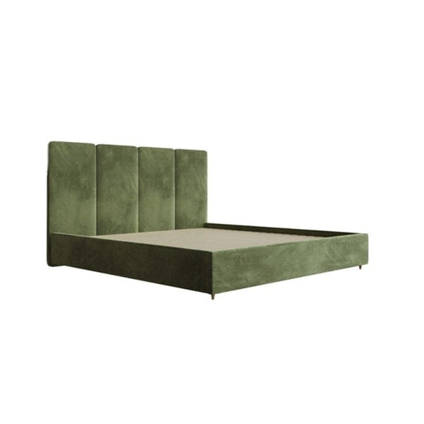 Denice King Size Bed, Super King Size Bed, Velvet-Rit Concept-Rit Concept