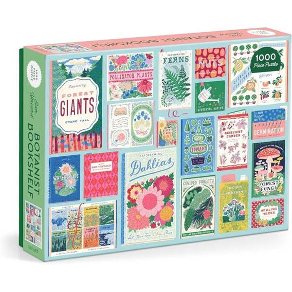 Ever Upward, Botanist Bookshelf Jigsaw, Jigsaws & Puzzles, History & Literature, Gift