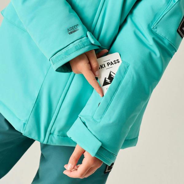 Dare 2B Childrens/Kids Shredder II Ski Jacket - Turquoise - 