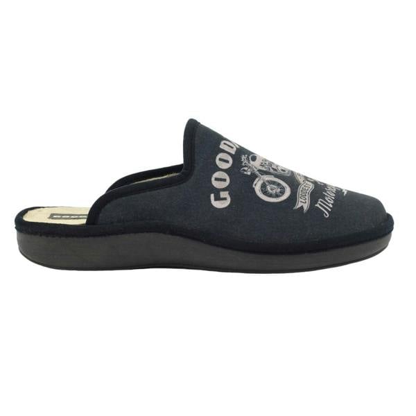 Goodyear Mens Huxley Mule Slippers - Grey - 