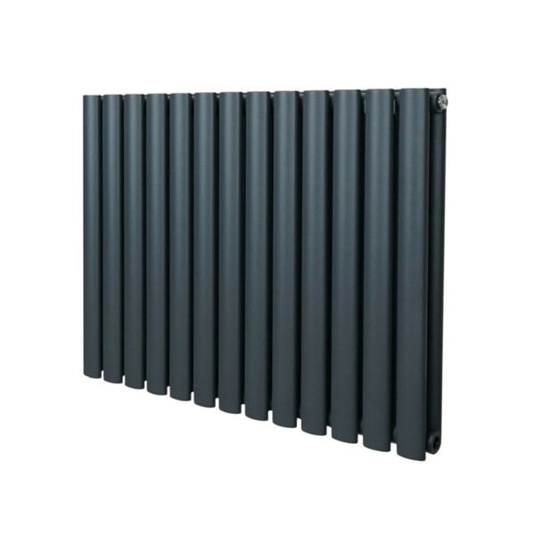 Monstershop Oval Column Radiator – 600mm x 780mm – Anthracite Grey