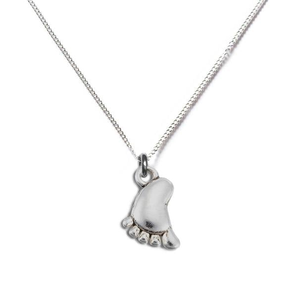 Aye Do Gifts Baby Foot Silver Necklace
