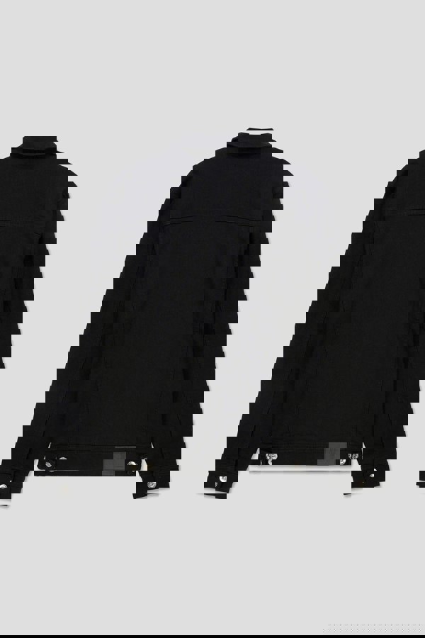 Men's Regular Fit Black Denim Jacket  £28.99