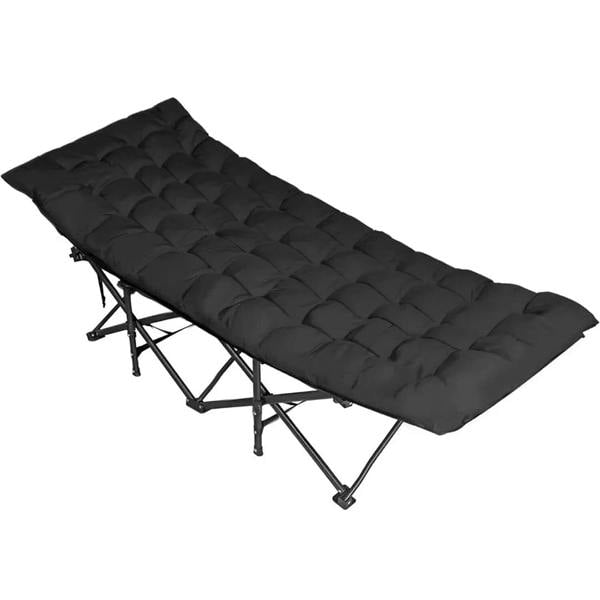 Havendro Heavy Duty Portable Camping Cot Folding Sleeping Bed With Soft Mattress