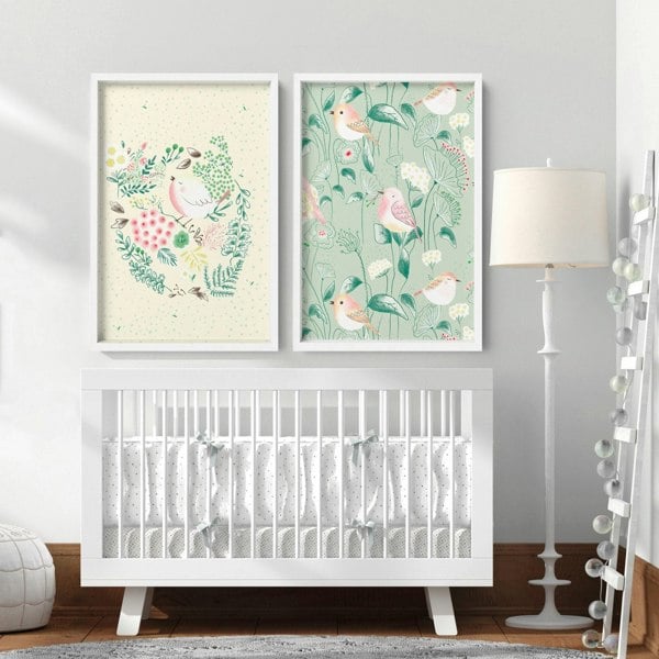 Nursery wall art | set of 2 wall art prints