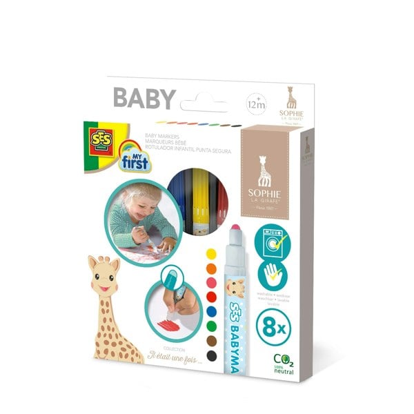 SES Creative Sophie la girafe - Baby markers