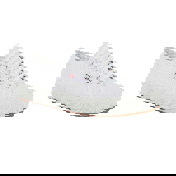 Superga Plain Cotton Shoe Laces - White