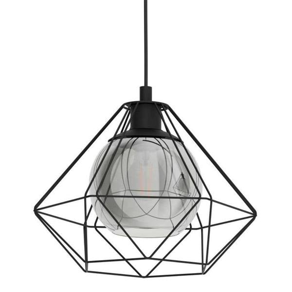 Pagazzi Lighting Burton Black Pendant Ceiling Light