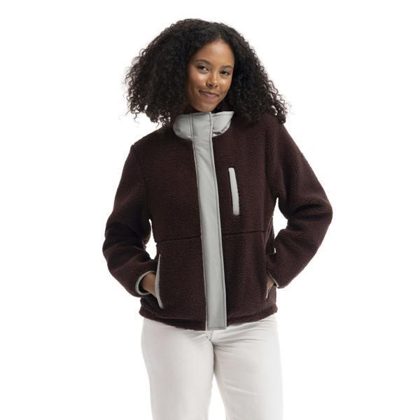 Trespass Womens Yuill Fleece Jacket - Mocha