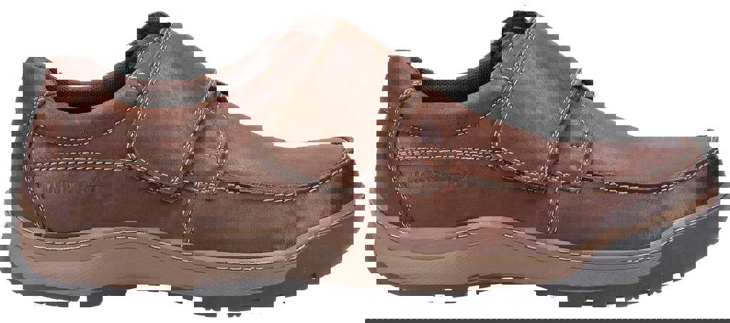 Hush Puppies Casper Mens Touch Fasten Slip On Smart Leather Shoes