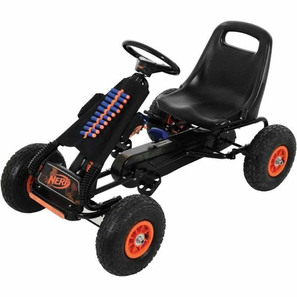 Xootz Nerf Thunder Kids Pedal Go Kart w/ Darts
