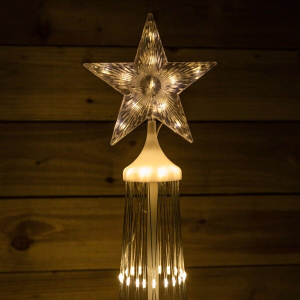Samuel Alexander 1.8m Light up Christmas Cone Tree with 220 Warm White LEDs and Timer Function