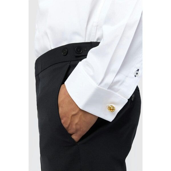 Ted Baker Slim Fit Performance Super Black Tuxedo Trousers