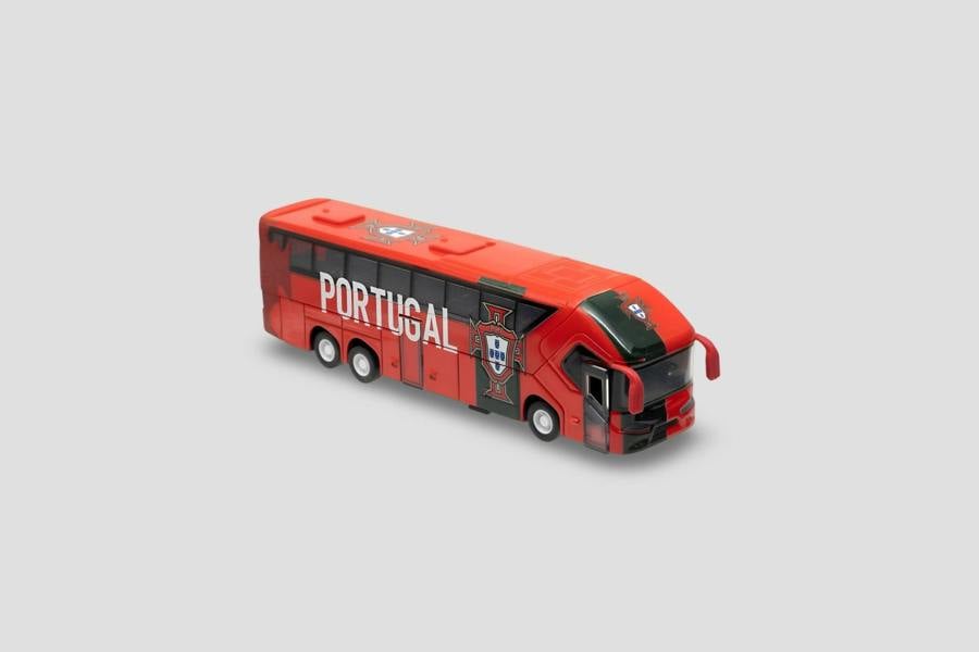 Banbo | Portugal Bus Model Football Team Coach Toy