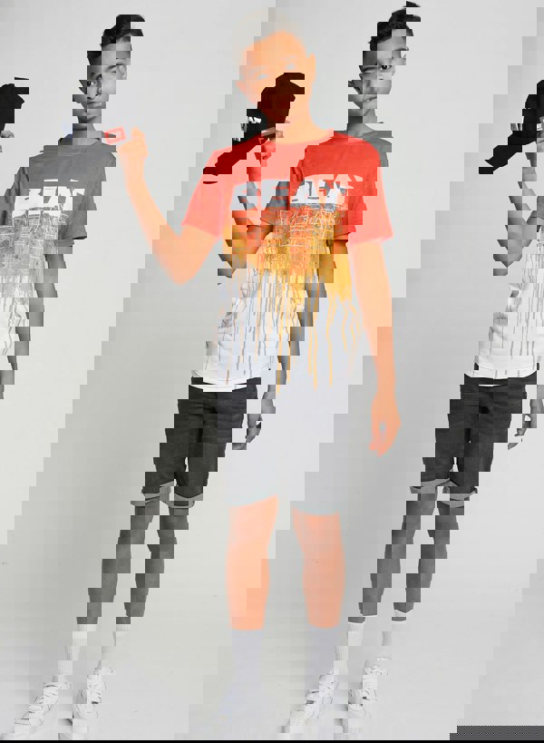 Beat Boyz Club Drippy T-Shirt - Orange