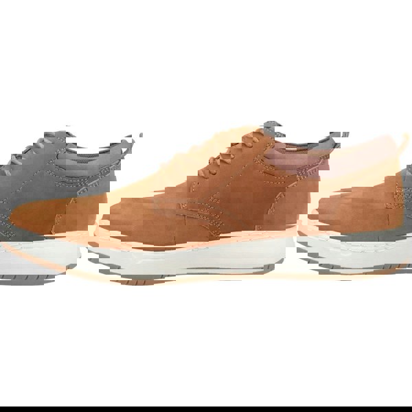 Hush Puppies Bowen Leather Men's Tan Lace-Up Shoes