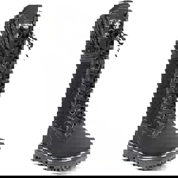 VIVA Womens Faux Fur Thermal Waterproof Outdoor Snow Winter Calf Boots