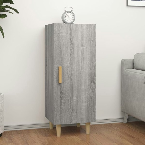 Berkfield Sideboard Grey Sonoma 34.5x34x90 cm Engineered Wood