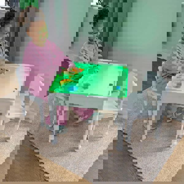 Liberty House Toys Light Table and Two Chairs Set