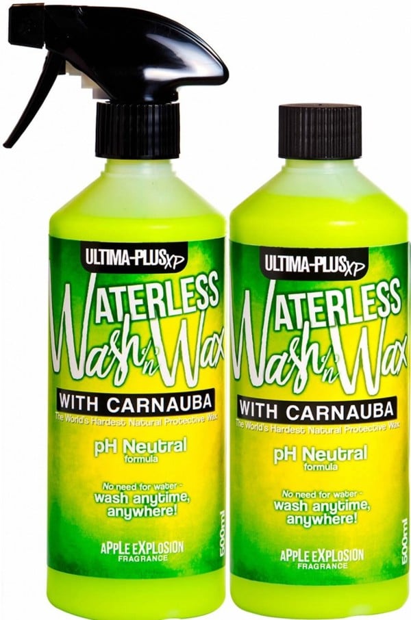 Ultima Plus XP Ultima-Plus XP pH Neutral 500ml x2 Apple Xplosion Car Cleaner Waterless Wash & Wax with Carnauba