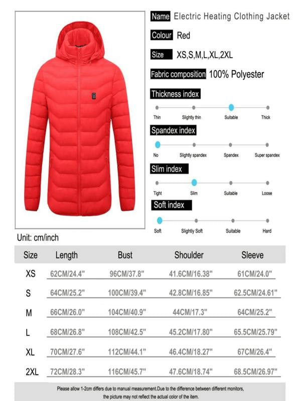 Anniou Duck Down Heated Jacket
