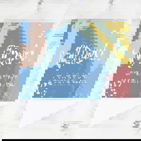 Personalised Memento Company Personalised Well Done! Card