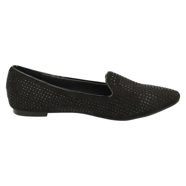 Spot On Ladies Spot On Gem Detailing Casual Shoes