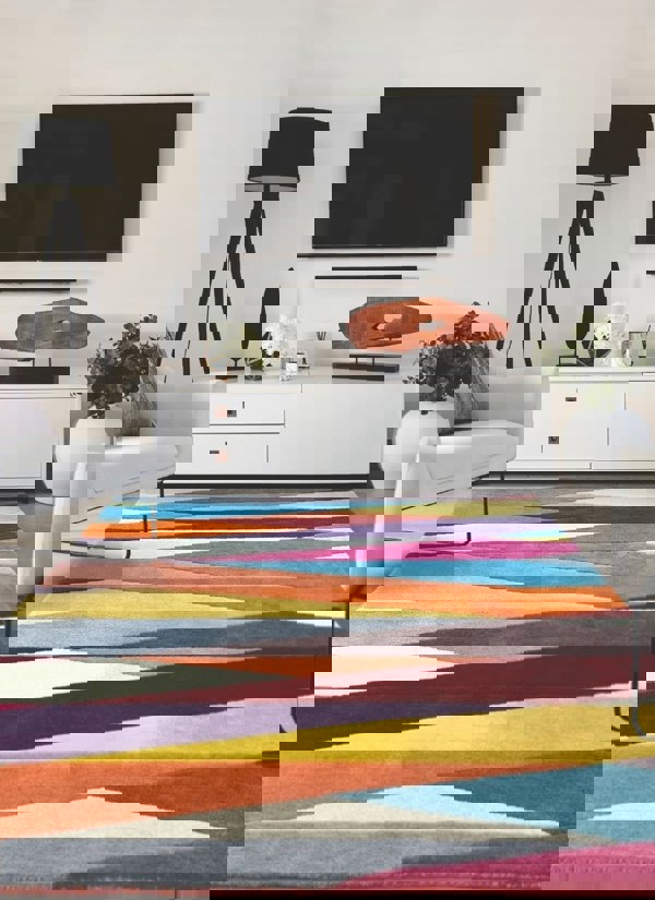 The Rugs Shard Wool Rug - Quality Geometric Design & Comfort