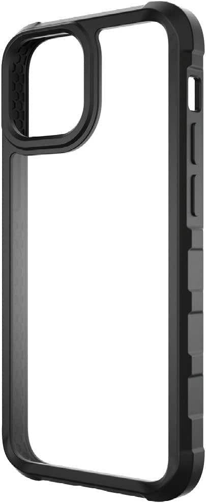 PanzerGlass Panzer Silver Bullet Case for iphone 12 Mini 5.4" Clear/Black - 0318