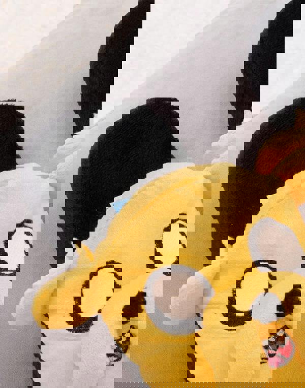 Adventure Time Unisex Kids Yellow 3D Jake Novelty Mule Slippers