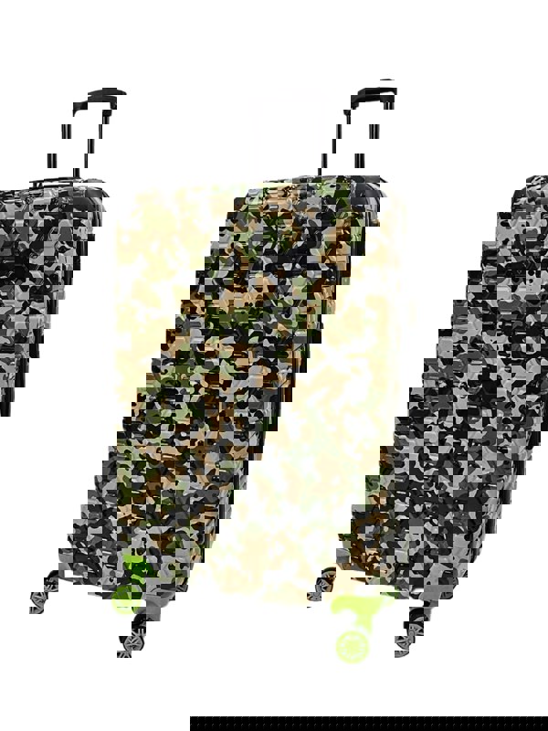 TruClothing Camo Print Hard Case Shell Suitcase