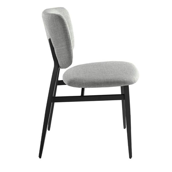 Angel Cerdá Light Grey Fabric Chair 4147